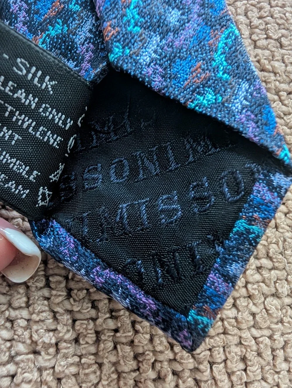 Missoni Mens Silk Tie